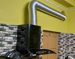 Zenpure Chimney Exhaust Pipe Expended Upto 10 Ft With Cowl Cover, 2Pcs Free Clamps