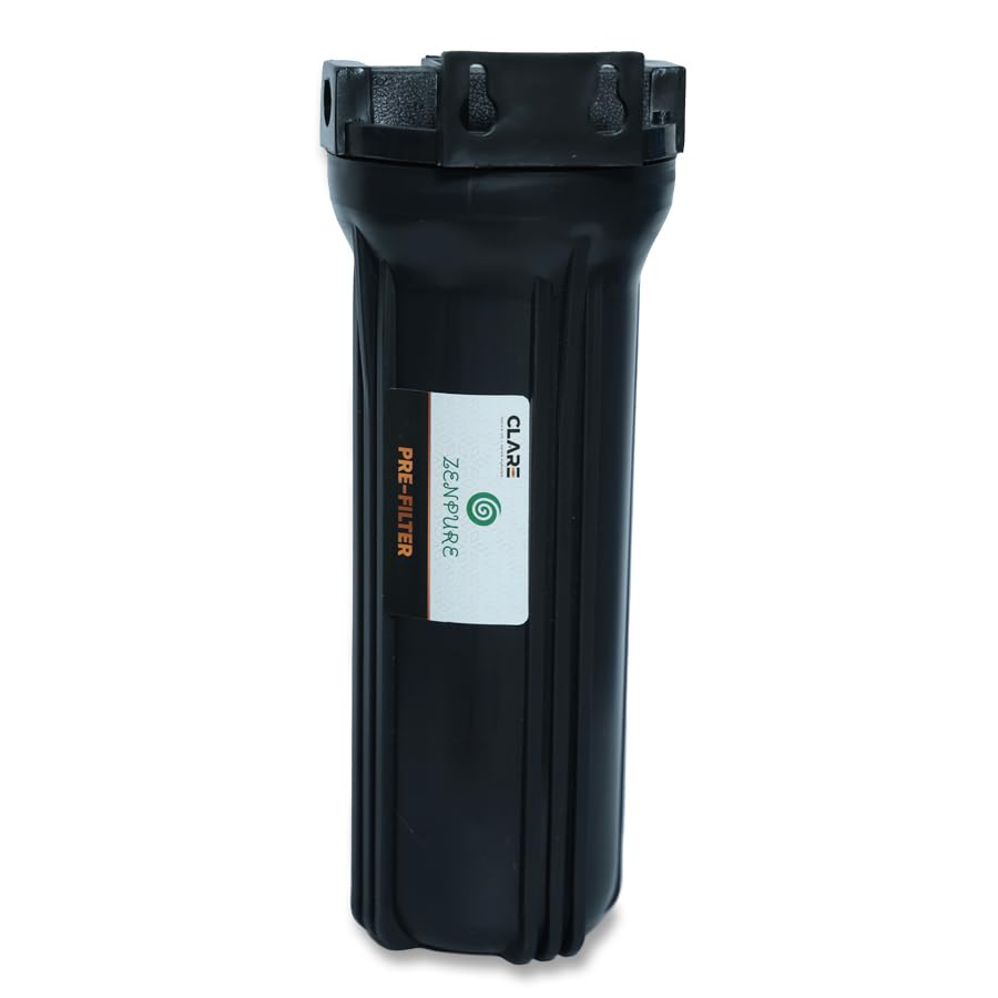 Zenpure Pre Filter Housing Kit with 2 Spun Filter Suitable for All Kind of RO/UV/UF + 1 Tap Water Purifier + 2 ON/Off Tap + Pipe