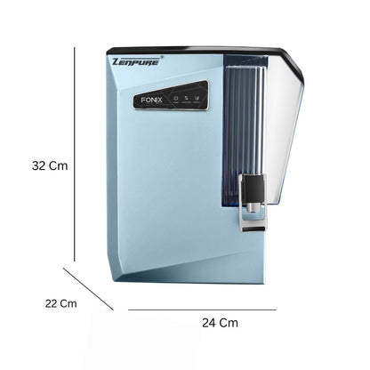 Zenpure Aqua Fonix RO+UV+UF+Copper Alkaline Water Purifier | 12L Tank | Multi-Stage Purification for Home & Kitchen | With 5years warranty