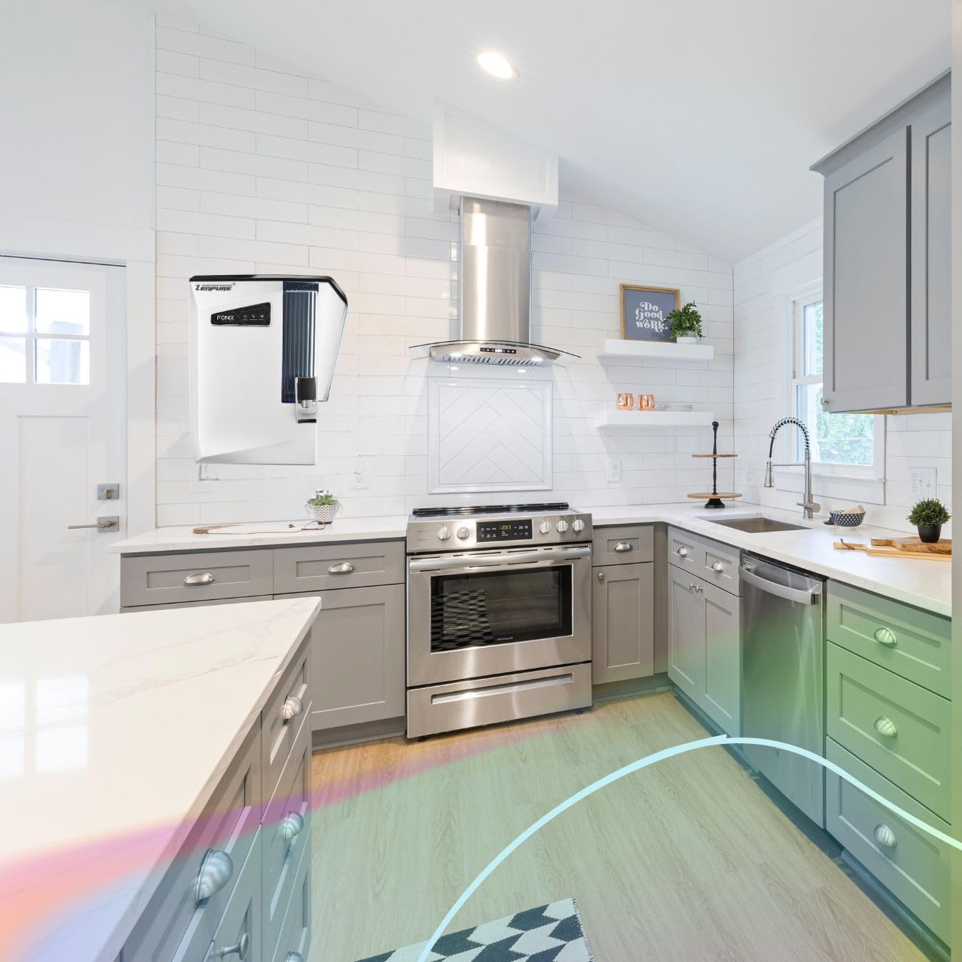 Zenpure Aqua Fonix RO+UV+UF+Copper Alkaline Water Purifier | 12L Tank | Multi-Stage Purification for Home & Kitchen | With 5years warranty